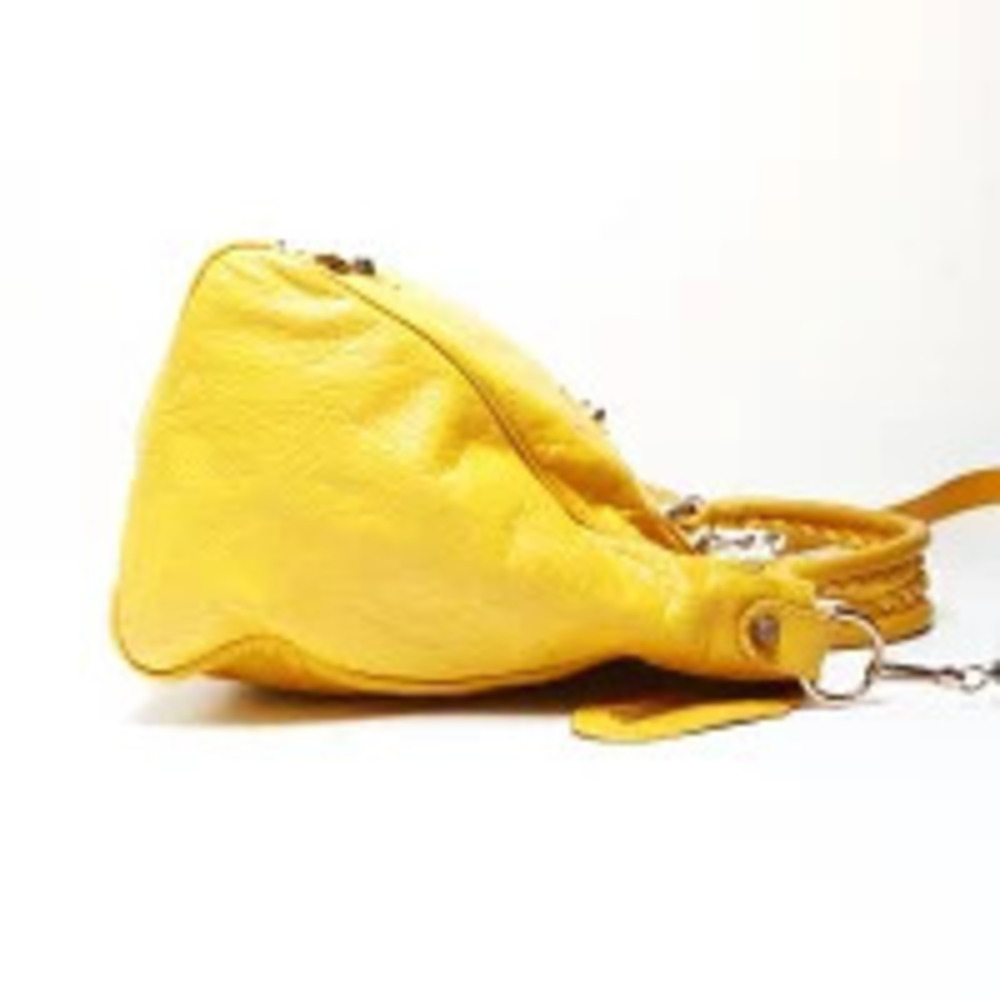 Balenciaga Vero Shoulder Pink Bag Yellow - Picture 5 of 13